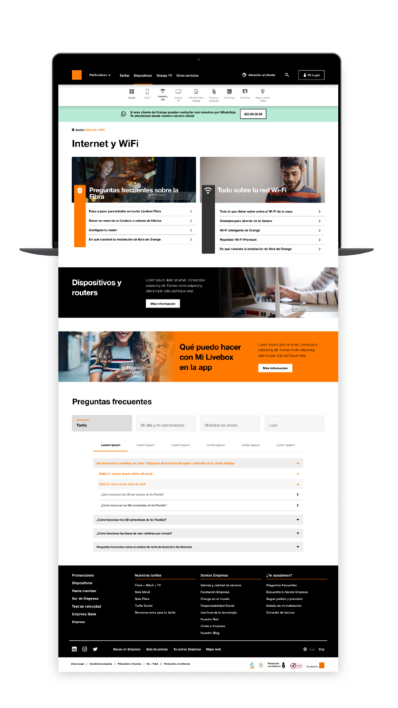Ayuda Orange home